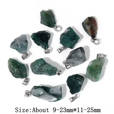 Image de Pendentif Tourmaline Noire Naturelle - Énergie de Guérison