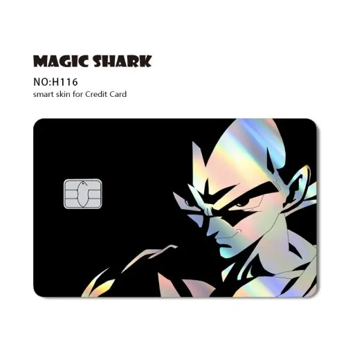 Image de Sticker Holographique Dragon Ball Z - Étui Carte de Crédit