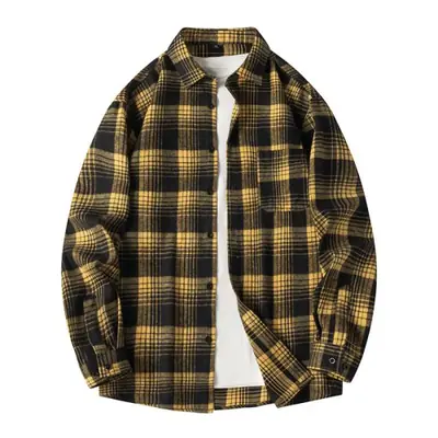 Image de Chemise Flanelle Homme - Style Décontracté & Surdimensionné