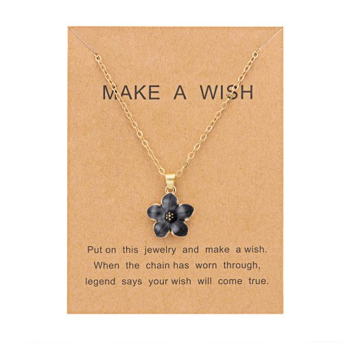 Afbeelding van Romantische Roze Kers Hanger Ketting - Minimalistisch & Kleurrijk
