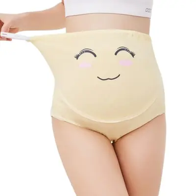 Image de Slip de Grossesse Taille Haute en Coton Bio