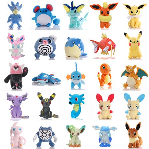 Imagen de Peluches Pokémon de 20 cm - Regalos Divertidos para Niños