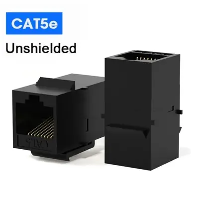 Image de Coupleur RJ45 Blindé Cat7/6A - Connecteur Keystone Femelle à Femelle