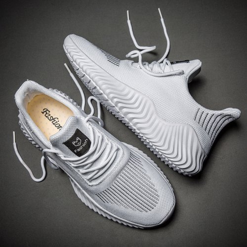Bild von Schuhe Männer Hohe Qualität Männlichen Turnschuhe Atmungsaktiv Weiß Mode Gym Casual Licht Walking Plus Größe Schuhe 2022 Zapatillas Hombre