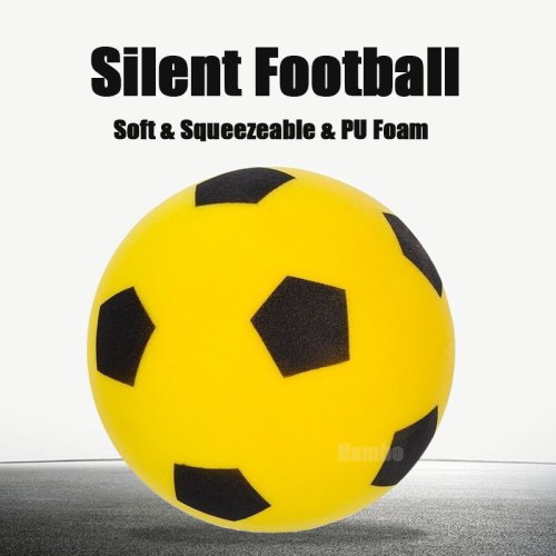 Immagine di Pallone da Calcio Silenzioso in Schiuma per Interni – Diametro 7, 8 o 9 Pollici, Palla Rimbalzante Silenziosa per Bambini, Ideale per Giochi a Casa, Regalo Perfetto per Piccoli Atleti
