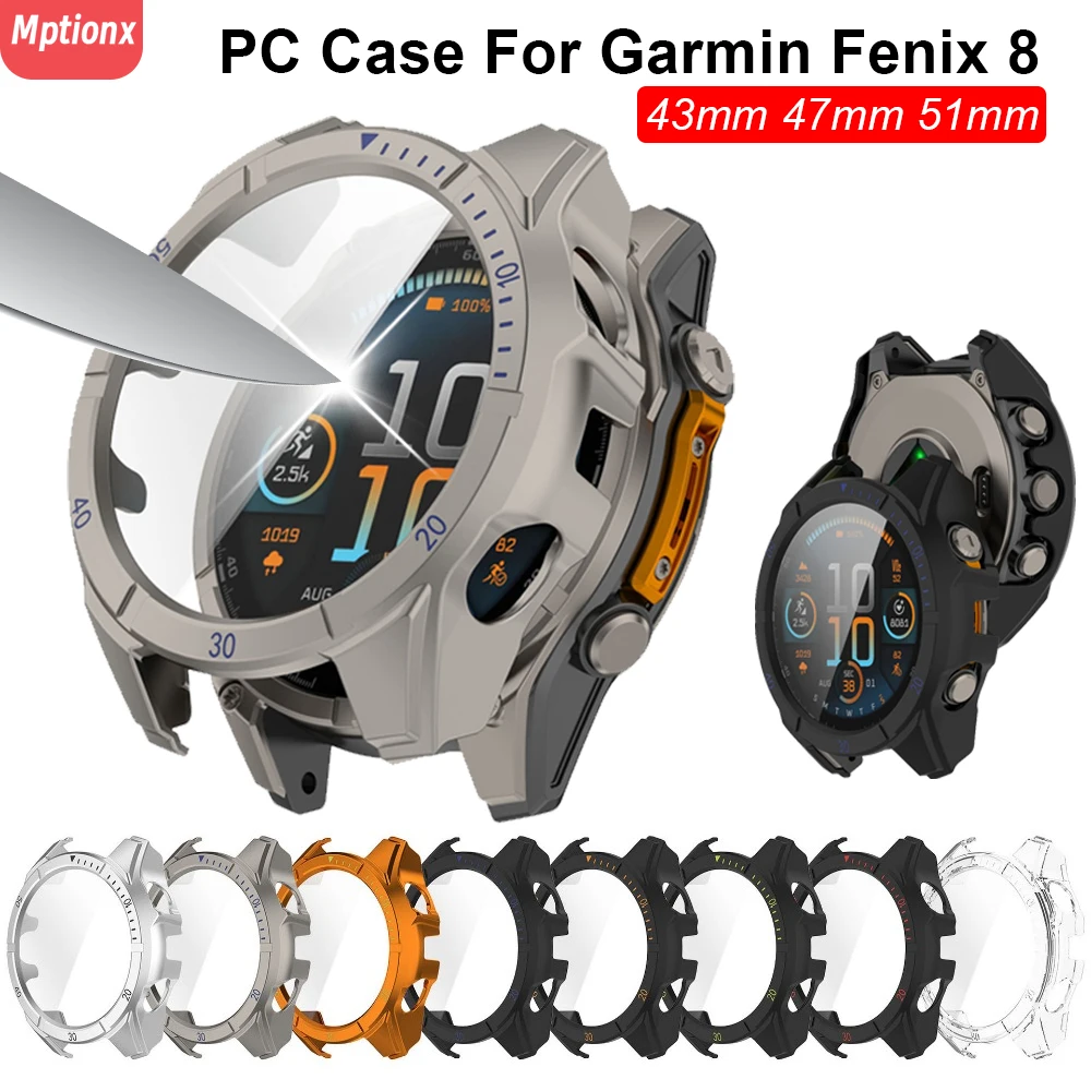 Imagen de Funda de Vidrio Templado para Garmin Fenix 8 - Protección Total