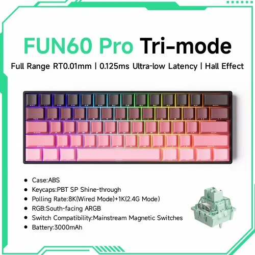 PRO rosa tri-modus