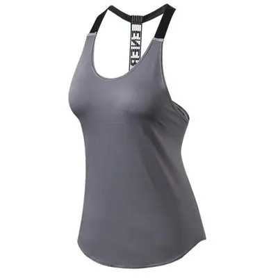 Image de Haut de Sport Femme Dos Nu Sans Manches - Yoga, Fitness, Course