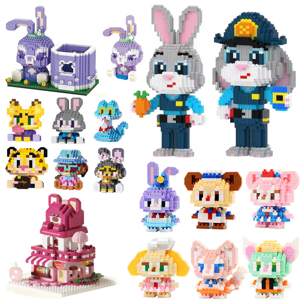 Image de Blocs de construction Disney Princess & Mickey - Mini figurines à assembler
