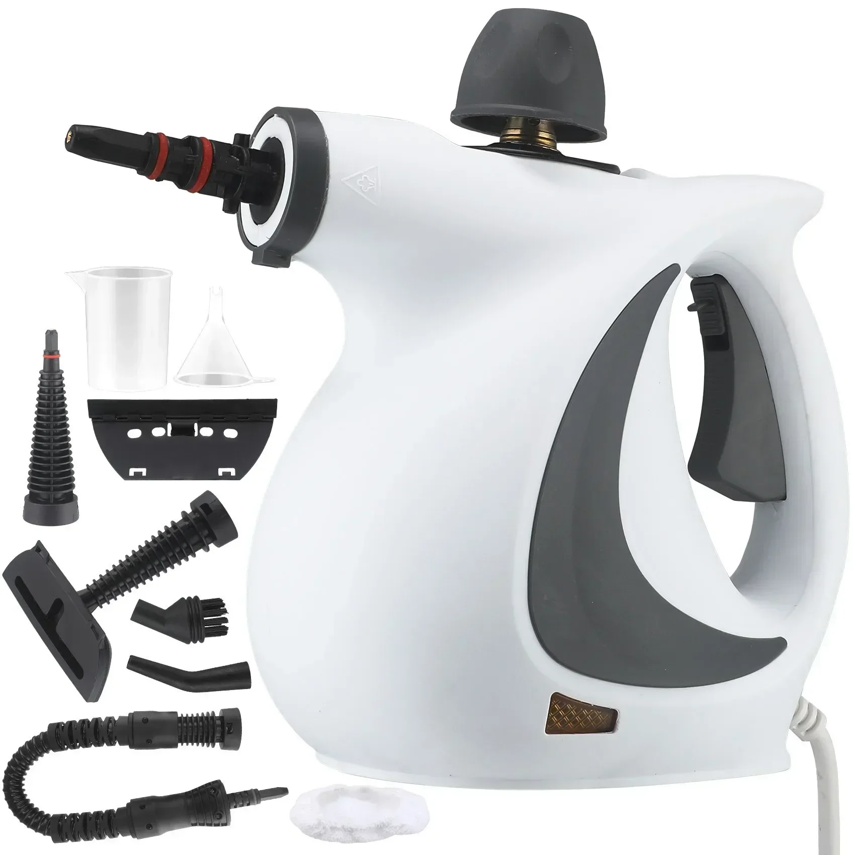 Imagen de Limpiador a vapor de mano presurizado para el hogar - Máquina vaporera de limpieza multisuperficie profunda multiusos portátil de alta presión