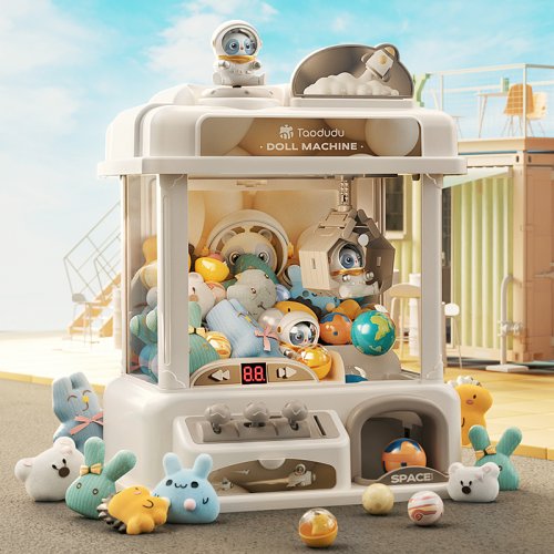 Image de Machine à Saisir Poupée - Jeu d'Arcade pour Enfants