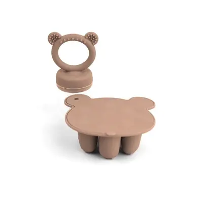 Image de Mangeoire Ours Silicone - Plateau Alimentaire pour Bébé