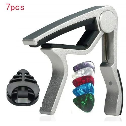 Plata guitarra capo