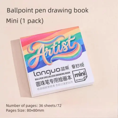Image de Carnet de Dessin Portable 40 Feuilles