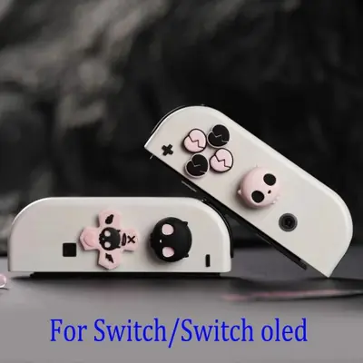 Image de Coque Silicone Rose Sakura pour Joy-Con Switch OLED
