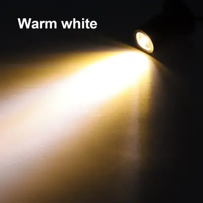 Image de Spot LED Rotatif Mini USB 5V - Éclairage Décoratif pour Vitrines & Étagères