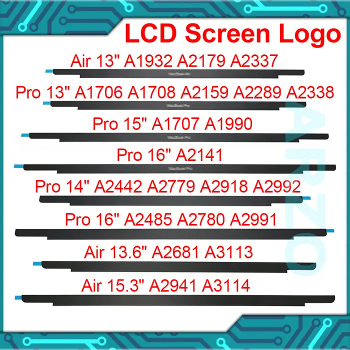 Image de Protection d'écran LCD pour MacBook Pro & Air - Logo inclus