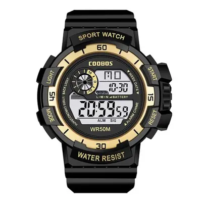 Image de Montre Numérique Enfant LED Étanche - Style Militaire