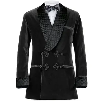 Image de Blazer Velours Homme - Style Rétro & Élégant