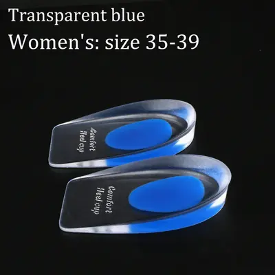 Image de Coussinets de talon en silicone gel anti-douleur pour chaussures