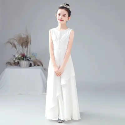 Image de Robe Fleurie En Mousseline Pour Filles - Élégance & Douceur