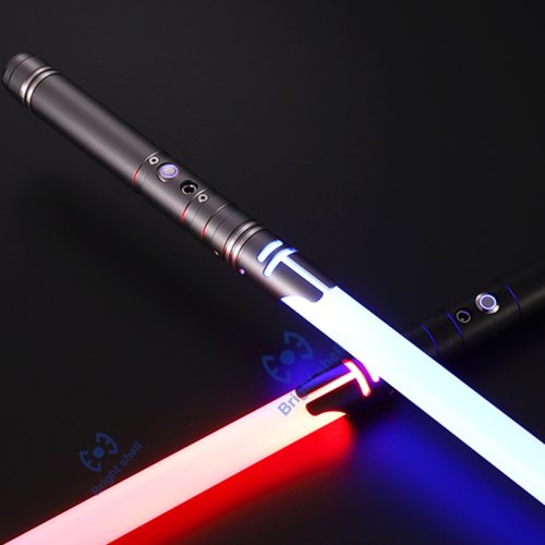 Immagine di RGB Metal Lightsaber Laser Sword Toys spada leggera 15 cambia colore Kids Soundfonts Force FX FOC Blaster Toys Jedi Laser Sword Gift
