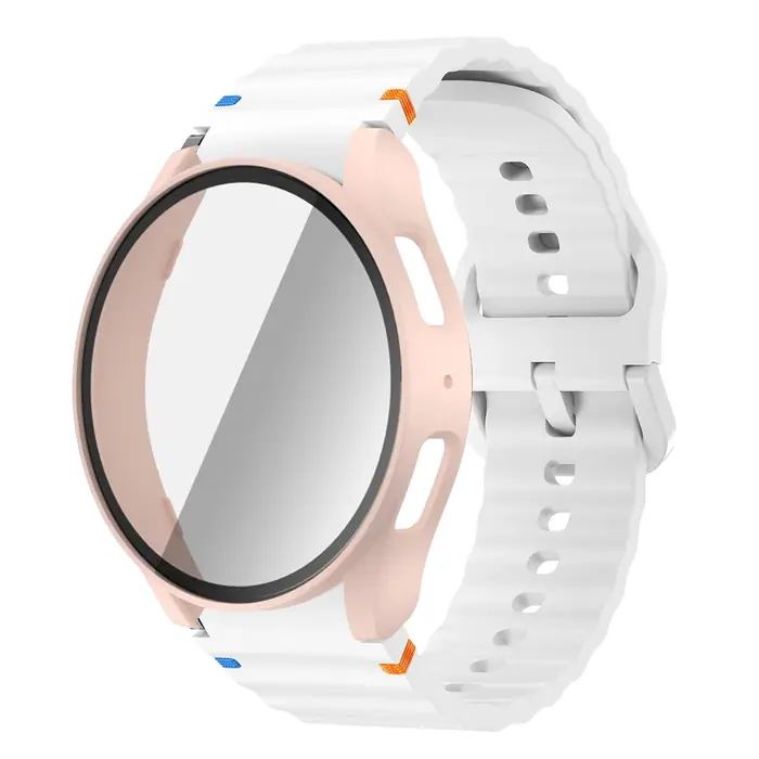Image de Bracelet Silicone pour Samsung Galaxy Watch - Protection Écran & Pare-Chocs