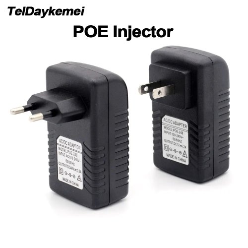 Image de Injecteur PoE 12V-48V - Alimentation Ethernet pour Caméra IP & CCTV