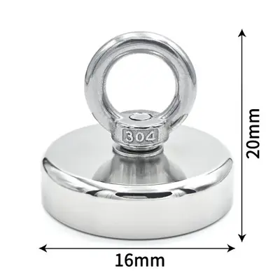 Hameçon Magnétique Néodyme Ultra-Fort D16-D42mm
