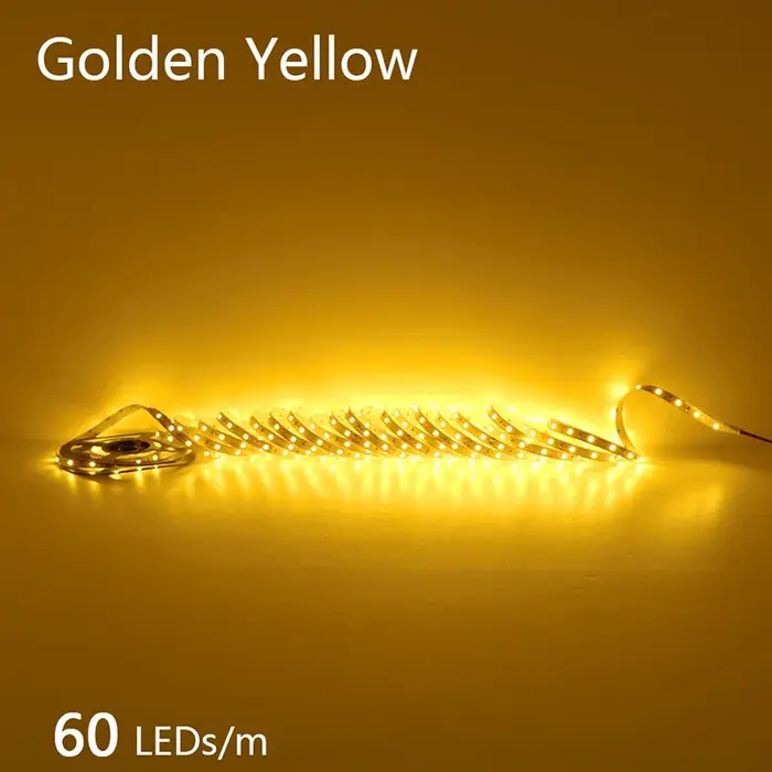 60LED złoty żółty