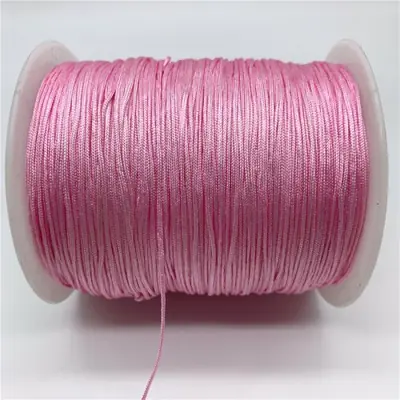 Image de Corde Macramé 10m - Lot de 1mm pour Bracelets Shamballa DIY