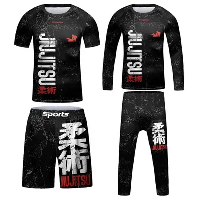 Image de Tenue de Combat Enfant - BJJ, MMA, Muay Thai & Kickboxing