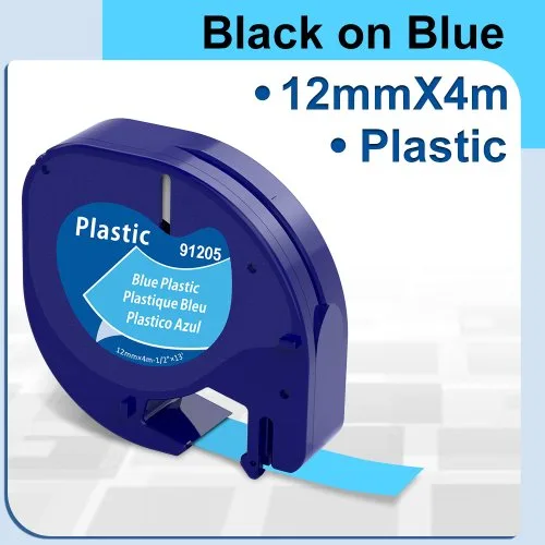 Plastic blauw