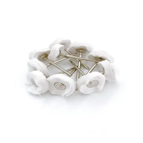 100 pcs tissu blanc
