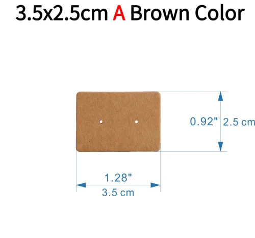 3.5x2.5 A typ brązowy
