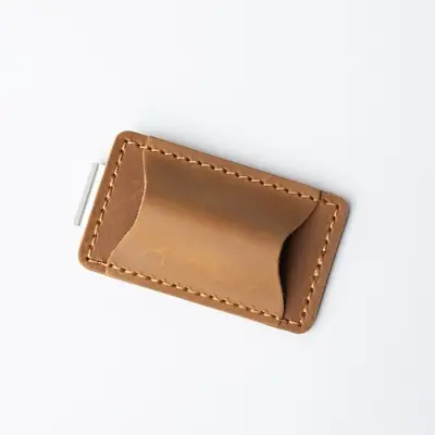 Image de Porte-Stylo Cuir Vintage - Élégant & Pratique