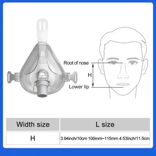Image de Masque CPAP Anti-Ronflement ResoXY FM3 - Solution Complète pour un Sommeil Réparateur