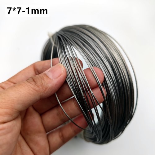 Image de Câble de Levage Inox 304 - 50m x 1mm - Résistant & Durable