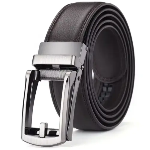 Image de Ceinture Homme Cuir Véritable - Boucle Automatique Luxe