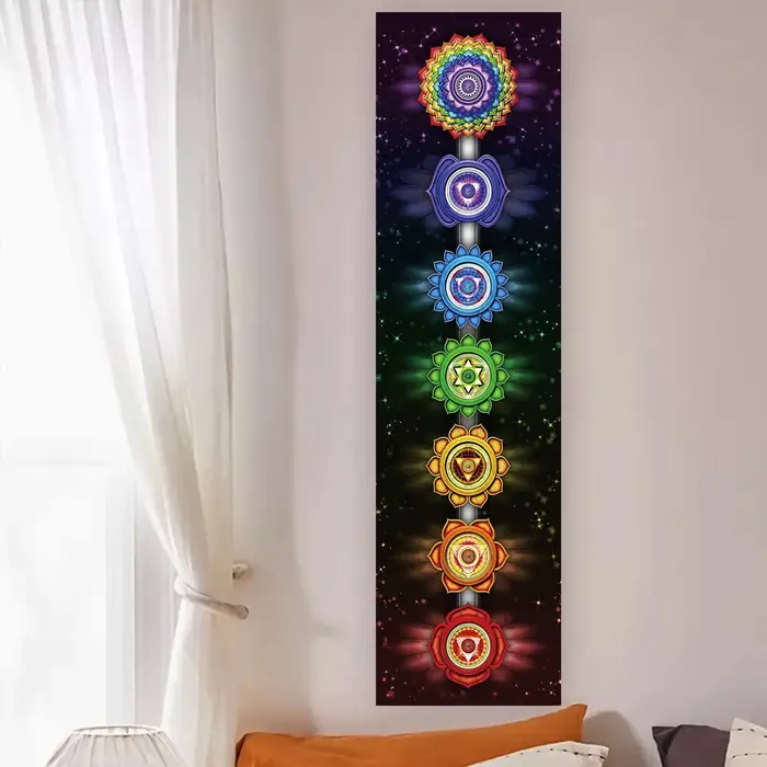 Image de Tapisserie Murale Chakra - Décoration Spirituelle & Méditation