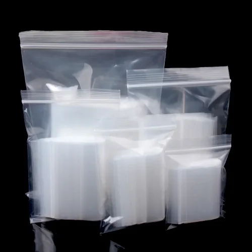 Afbeelding van Hersluitbare Transparante Plastic Opbergzakken – Zware Zakken voor Sieraden & Klein Verpakkingsmateriaal (100 Stuks)