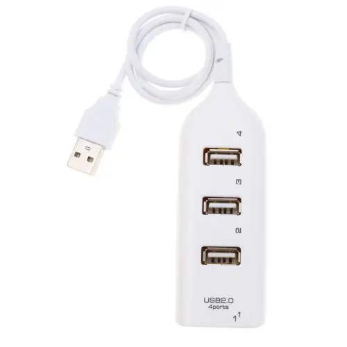 Image de Hub USB 4 Ports - Connectivité Rapide pour PC Portable