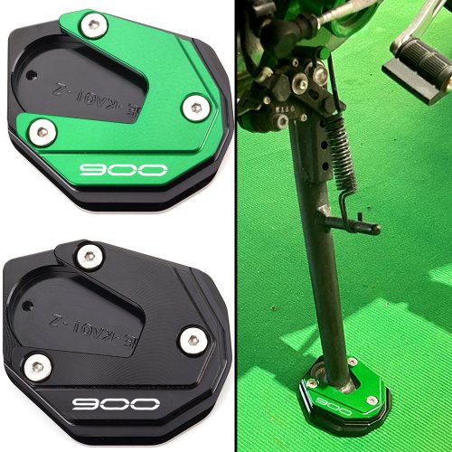 Imagen de Para Kawasaki Z900 Z900 RS SE Z900RS 2017-2022 2023 2025 CNC accesorios de motocicleta placa ampliada soporte lateral pie