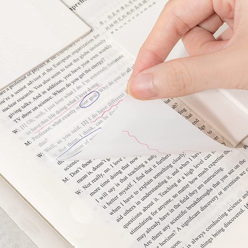 Imagen de Notas Adhesivas Transparentes Impermeables - 50/100 Hojas