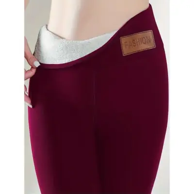 Image de Leggings Thermiques Femme Hiver - Chauds & Élastiques