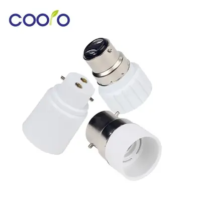 Image de Adaptateur Ampoule B22 vers E14/E27/GU10 - Douille Universelle LED