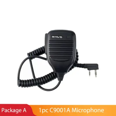 Image de Haut-Parleur Portable avec Micro PTT pour Talkie-Walkie
