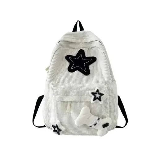 Bild von Y2K Sternenrucksack für Mädchen – Trendiger Laptop-Rucksack mit großer Kapazität
