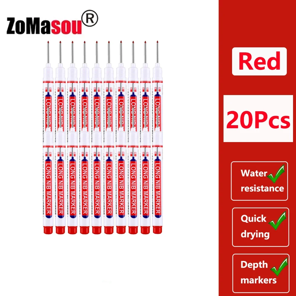 20mm Czerwony 20szt
