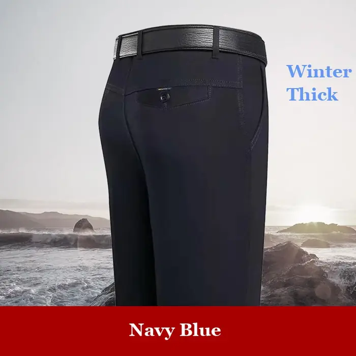 Bleu marine automne épais